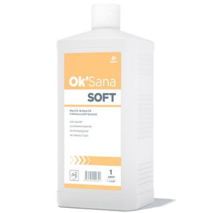 Изображение Жидкое мыло гипоаллергенное Oк'Sana Soft (Oк'Сана Софт), (1 л)