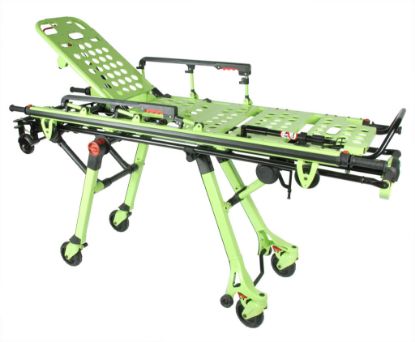Изображение Каталка для АСМП Med-Mos (YDC-3FWF)  с фиксатором в комплекте