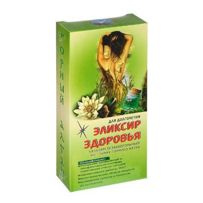 Изображение Бальзам безалкогольный «Эликсир здоровья», 250 мл