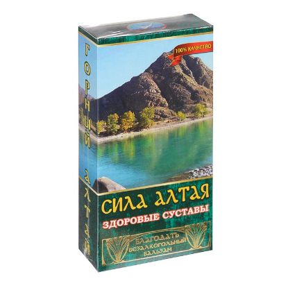 Изображение Бальзам безалкогольный "Сила Алтая" здоровые суставы, 250 мл