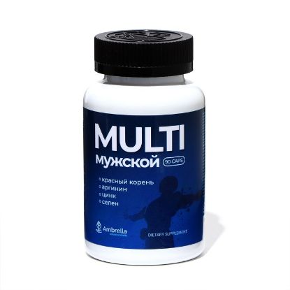 Изображение Комплекс для мужчин Multi, 90 капсул по 0,5 г