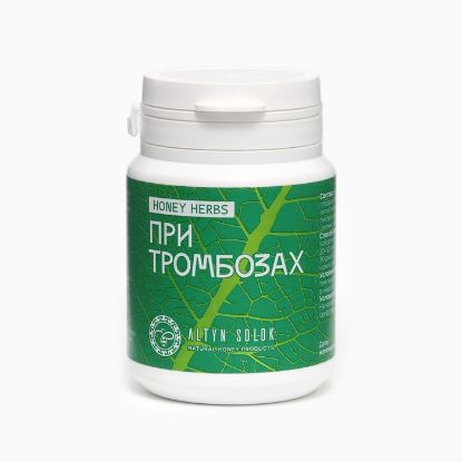 Изображение Комплекс При тромбозах HONEY HERBS, 60 таблеток по 500 мг