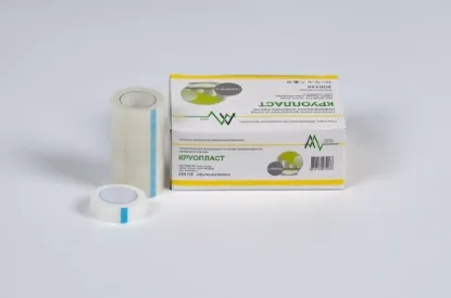 Изображение Пластырь Круопласт 1.25*500 ( 24  шт в упаковке)