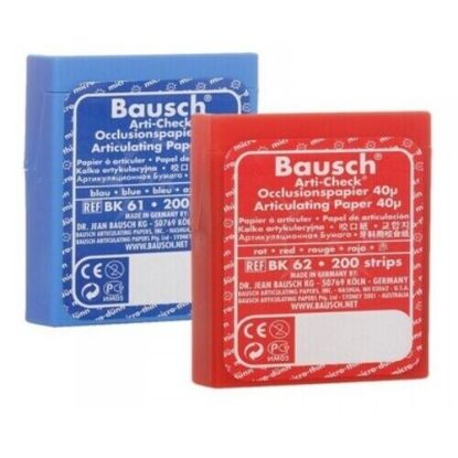 Изображение Артикуляционная бумага Bausch в пластиковой кассете