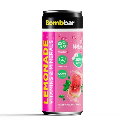 Изображение Напиток б/а BOMBBAR Лимонад со вкусом Арбуза 330 мл х 12
