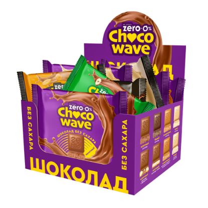 Изображение Шоколад Ассорти Chocowave набор, 8 шт. по 60 г