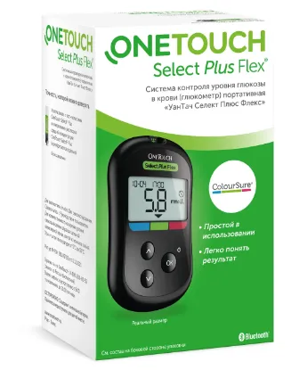 Изображение Глюкометр OneTouch Select Plus Flex