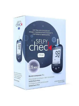 Изображение Глюкометр Selfy Check Prim